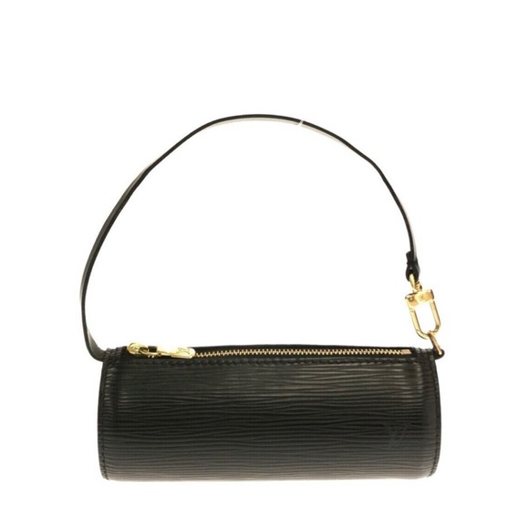 Louis Vuitton Epi Leather Noir Soufflot Papillon ~ 💯 AUTHENTIC - Picture 11 of 16